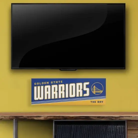 NBA Golden State Warriors Tradition Canvas Wall Sign image {4}