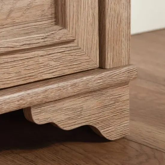 29.92" Rollingwood Country 4 Shelf Bookcase Brushed Oak - Sauder image {5}