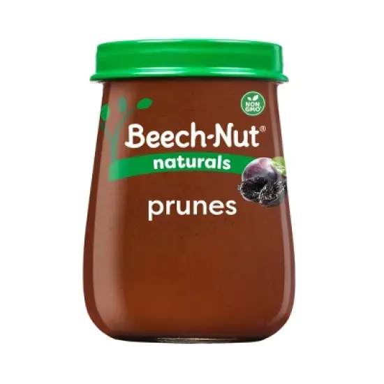 Beech-Nut Non-GMO Naturals Prunes Baby Food Jar - 4oz image {7}
