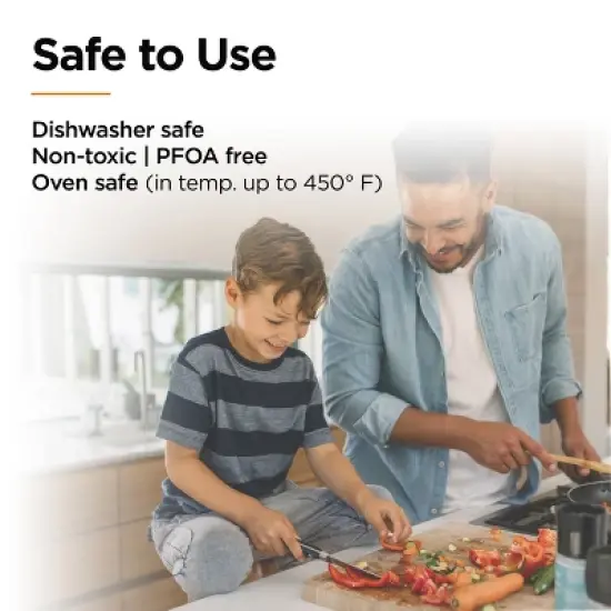 OTHELLO Hard Anodized Frying Pans Nonstick Set  image {6}