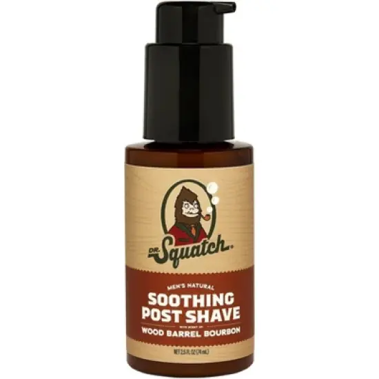 DR. SQUATCH Men's Natural Soothing Post Shave - Wood Barrel Bourbon - 2.5 fl oz image {6}