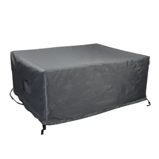 Summerset Shield Titanium 3-Layer Water Resistant Outdoor Coffee Table Cover - Dark Grey image {7}