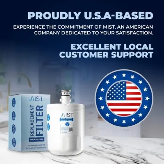 Mist 5231JA2002A Water Filter Replacement Compatible LG Models: LT500P 3pk: Fridge Filter, Chlorine & Odor Removal image {7}