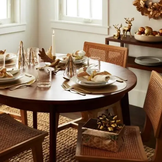 Glitter Gift Bow Gold - Spritz&trade;: Decorative Bows for Gift Wrapping, Birthday & Easter, Solid Pattern, 6" Plastic Accessory image {3}