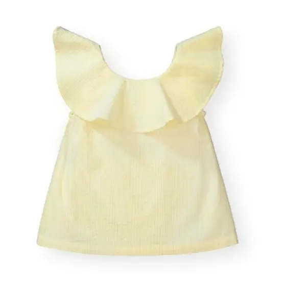 Hope & Henry Girls' Ruffle Top with Bow, Infant image {4}