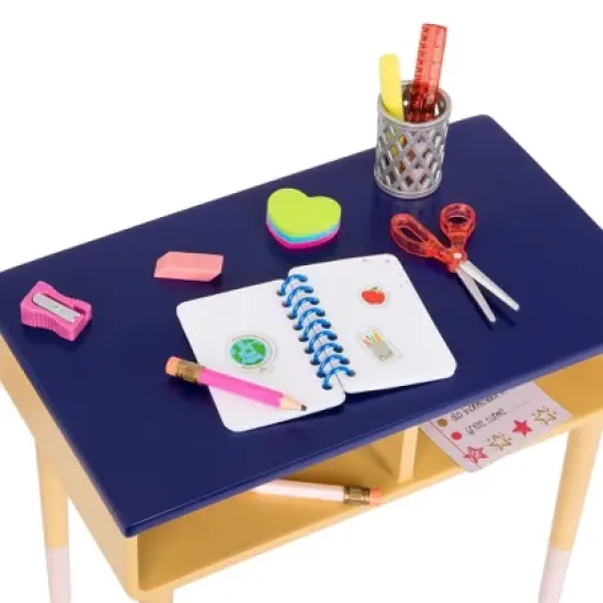 Our Generation Brilliant Bureau Home Desk Accessory Set for 18" Dolls image {3}