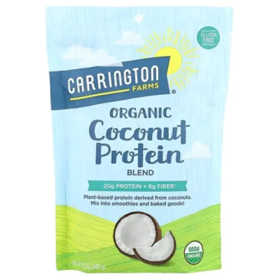 Carrington Farms Organic Coconut Protein Blend, 12 oz (340 g) image {2}