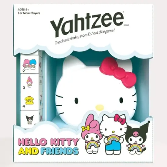 YAHTZEE&reg;: Hello Kitty&reg; and Friends Board Game image {1}