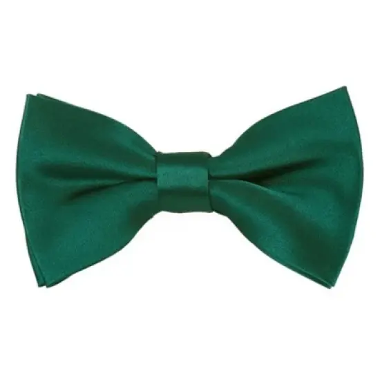 Men's Solid Color 2.5 W And 4.5 L Inch Pre-Tied adjustable Bow Ties image {49}