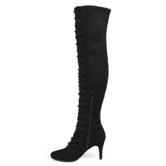 Journee Collection Womens Trill Round Toe Over The Knee Boots image {1}