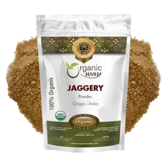 Organic Jaggery Powder 1 lbs image {6}