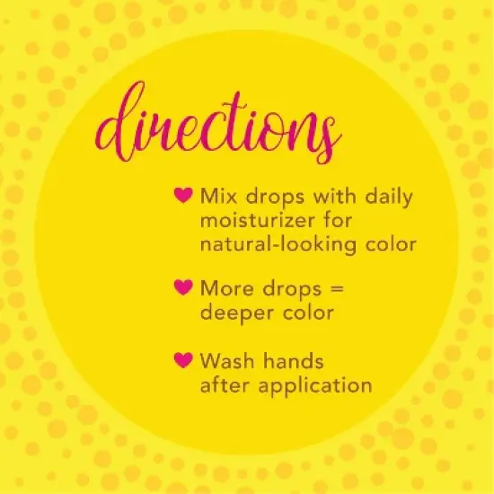 Jergens Natural Glow Instant Sun Drops Tanners - 1 fl oz image {5}