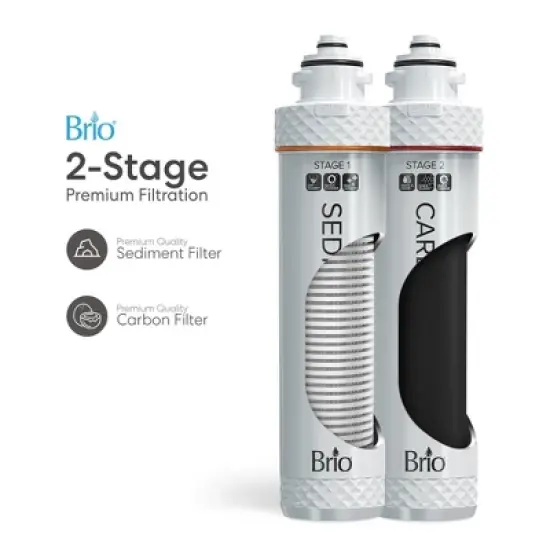 BRIO 2 Stage Undersink Filtration System image {3}