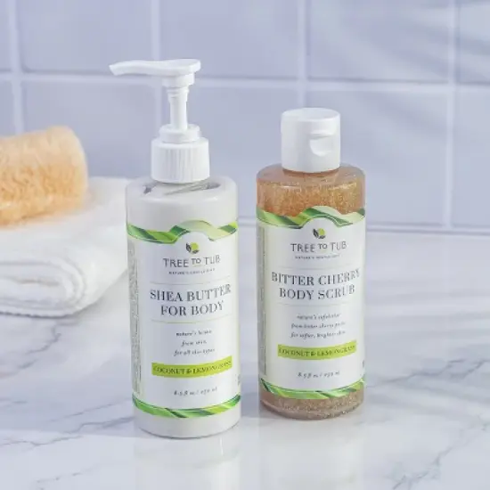 Tree To Tub Soothing Coconut, Cocoa & Shea Butter Lotion for Body image {6}