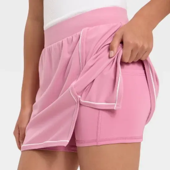 Girls' Everyday Piped Skort - All In Motion&trade; image {2}