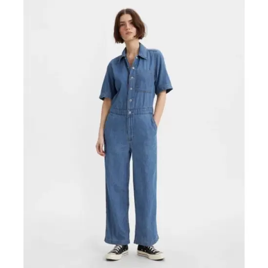 Levi's&reg; Women's Short Sleeve Heritage Jumpsuit - Playday image {3}