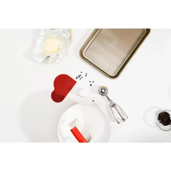Cuisipro 5.25 Inch Deluxe Pastry Blender, Red image {3}