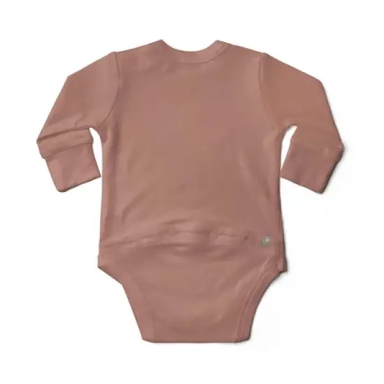 Goumikids Viscose Made from Bamboo + Organic Cotton Long-Sleeve Bodysuit. image {6}