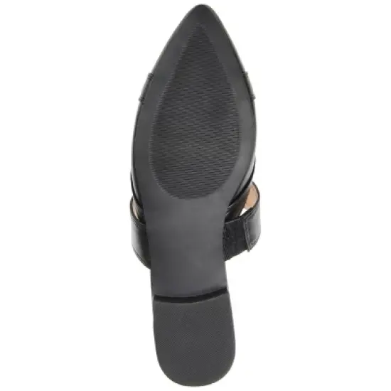 Journee Collection Womens Stasi Tru Comfort Foam Slip On Pointed Toe Mules Flats image {4}