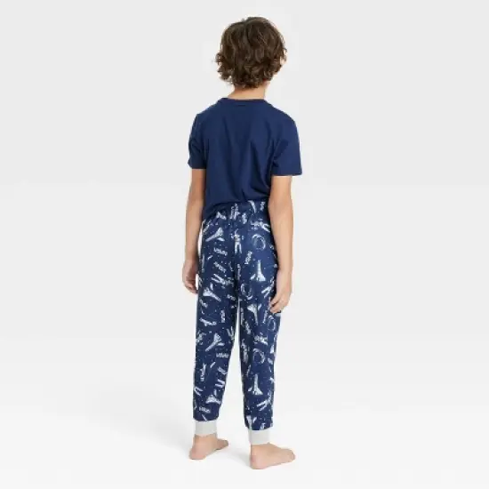 Boys' NASA 2pc Pajama Shorts and Pants - Blue image {4}
