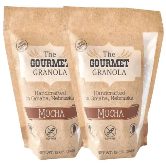 The Gourmet Granola 12 oz Mocha Granola Gluten, Dairy, & Soy Free - Pack of 2 image {7}