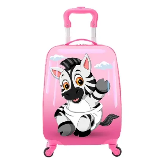 TUCCI Lil' Zebra Kids' Hardside Carry On Suitcase image {1}
