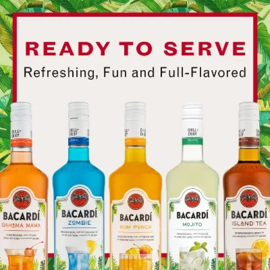 Bacardi Zombie Pre-Mixed Cocktail - 1.75L Bottle image {4}