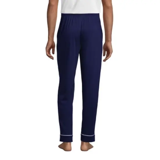 Lands' End Men's Supima Pajama Pants image {1}
