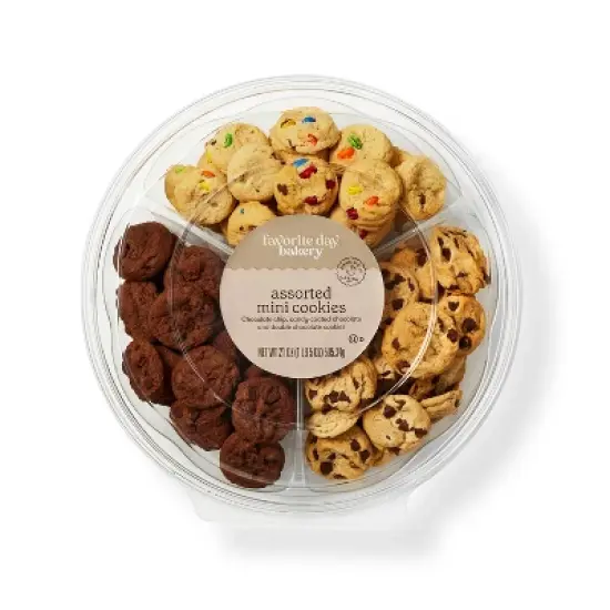 Mini Cookie Tray Variety Pack - 21oz - Favorite Day&trade; image {4}
