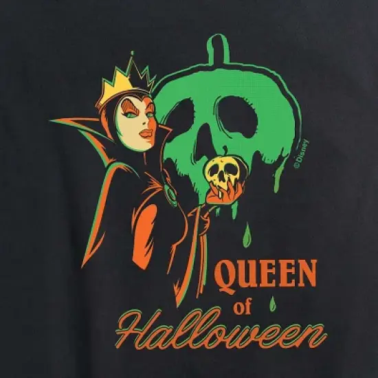Women's - Disney - Halloween Evil Queen with Apple Short Sleeve Graphic T-Shirt image {1}