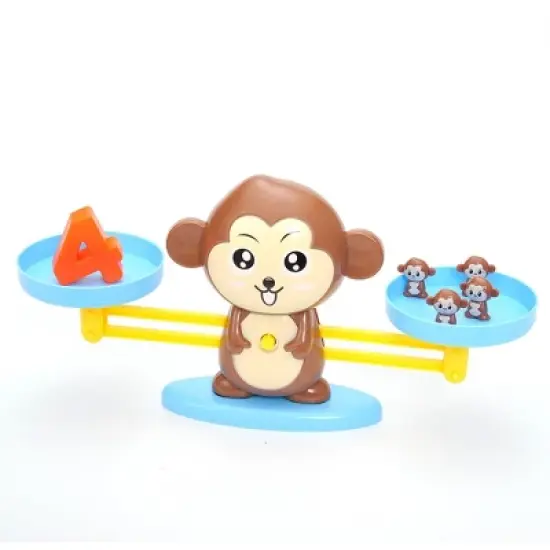Link Ready! Set! Play! Educational Monkey Balance Math Game, STEM Learning Toy For Kids image {1}