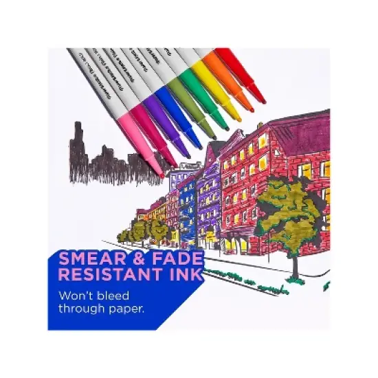 Paper Mate Flair Felt Pen Bold Point Assorted Ink Dozen (2125414) image {1}