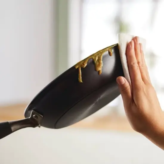 Anolon Advanced Home 7.5qt Covered Wide Stockpot Moonstone image {5}