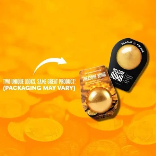 Da Bomb Bath Fizzers Treasure Bath Bomb - 3.5oz image {4}