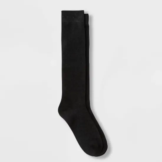 Women's Solid Knee High Socks - 4-10 image {3}