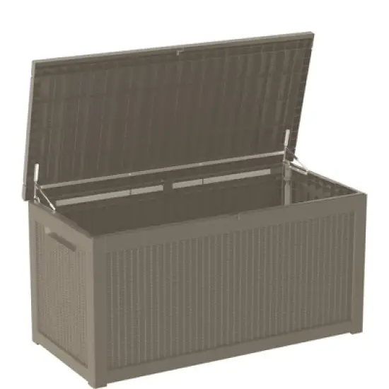 Chic Crate - 260 Gallon Water Resistant Resin Lockable Deck Box image {2}