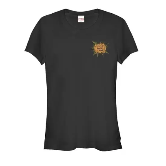 Junior's Marvel Halloween Classic Small Logo T-Shirt image {5}
