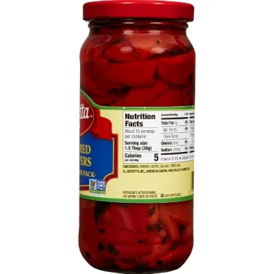 Mezzetta Mild Roasted Red Bell Peppers - 16oz image {4}