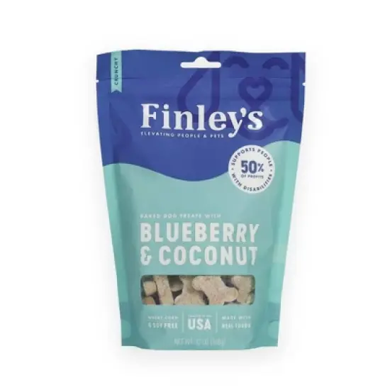 Finley's Blueberry and Coconut Dog Treats image {7}
