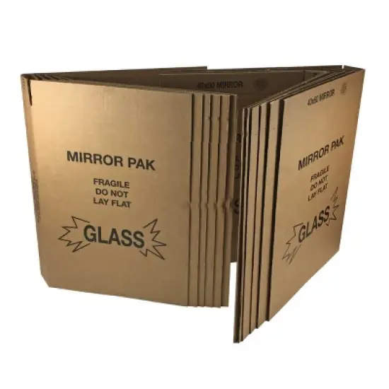 UBMOVE 3 Set of Picture & Mirror Moving Boxes for Large Pictures up to 40"x60" image {3}