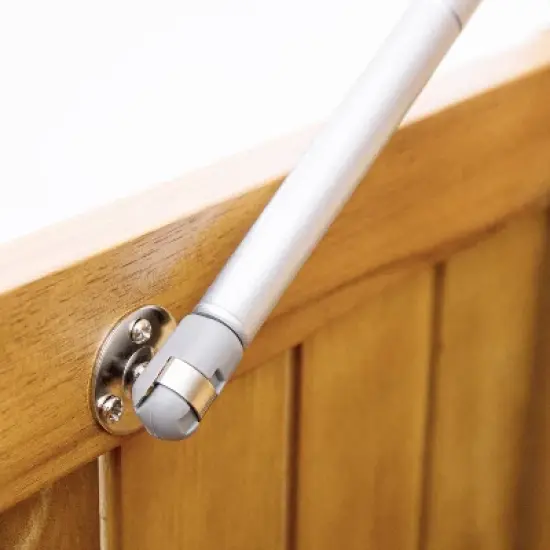 Christopher Knight Home Asai Outdoor Patio 100 Gallon Acacia Wood Deck Storage Box Teak image {7}