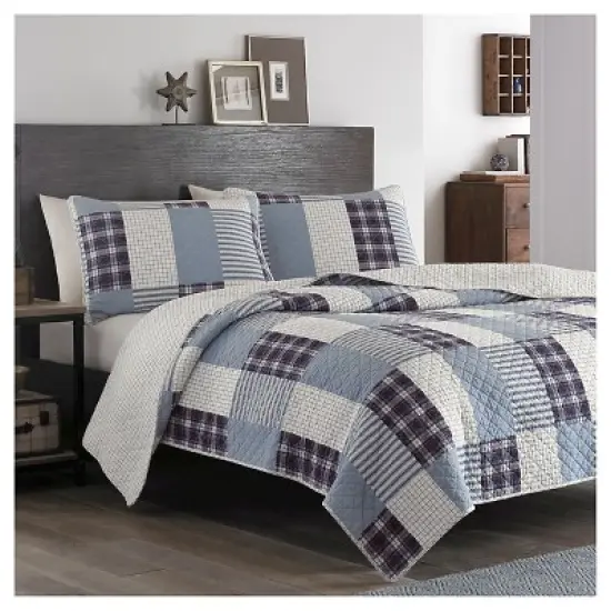 Camano Island Quilt And Sham Set Plum - Eddie Bauer&reg; image {5}
