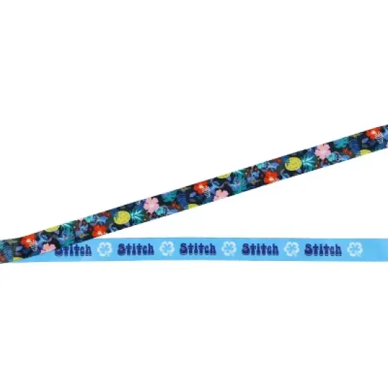 Disney Lilo and Stitch Tropical Breakaway Lanyard ID Badge Holder image {3}