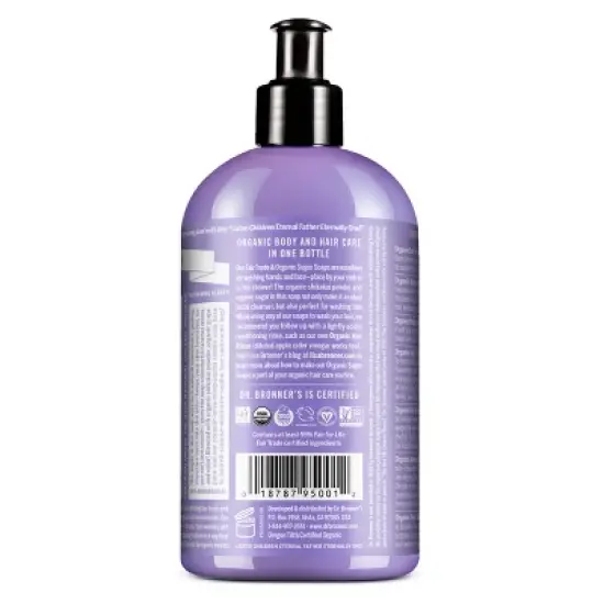 Dr. Bronner's Organic Sugar Soap - Lavender image {2}