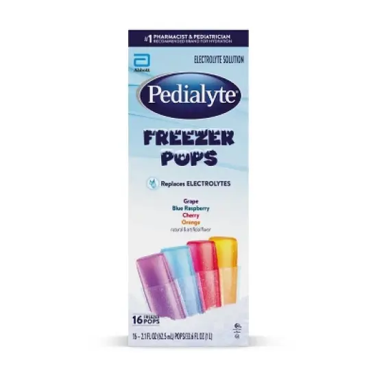 Pedialyte Electrolyte Solution Freezer Pops Variety Pack - 33.6 fl oz image {9}
