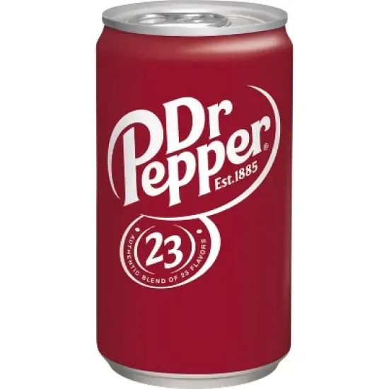 Dr Pepper Soda - 10pk/7.5 fl oz Mini Cans image {2}