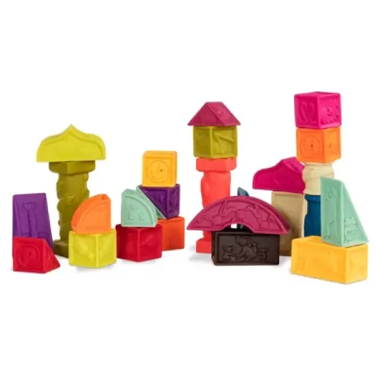 B. toys Educational Baby Blocks - Elemenosqueeze image {3}