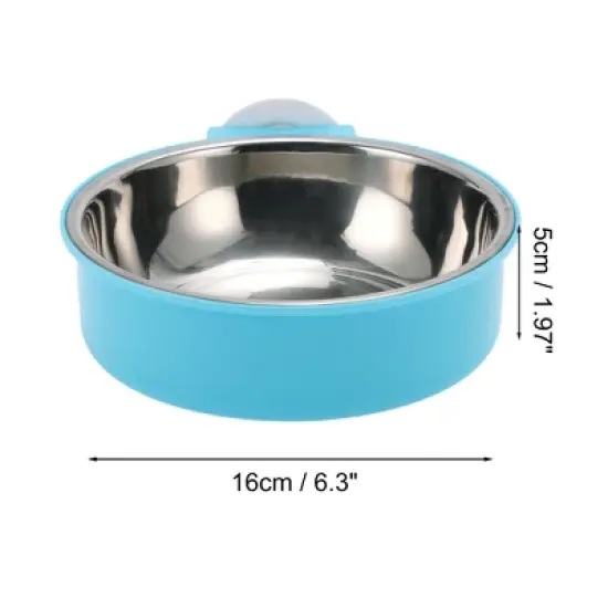 Unique Bargains Thickening Hanging Dogs Bowls 1 Pc image {1}