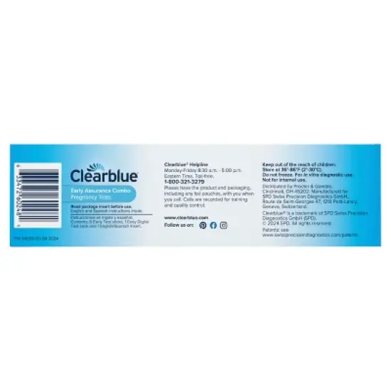 Clearblue Combo Pregnancy Tests - 6 Rapid + 1 Digital image {2}