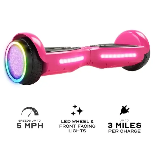 Voyager Hoverboard with light-up and lava effect wheels image {9}